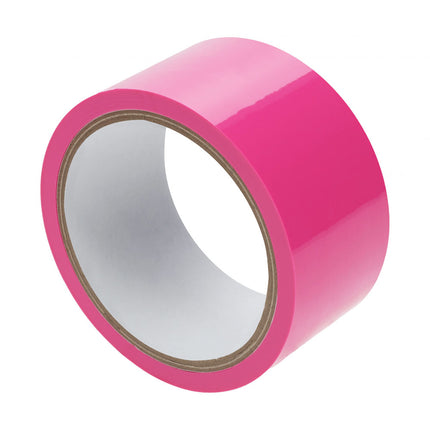 OUCH! PVC Non-Stick Pink Bondage Tape - 20 meter length