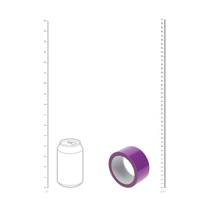 OUCH! PVC Non-Stick Purple Bondage Tape - 20 meter length