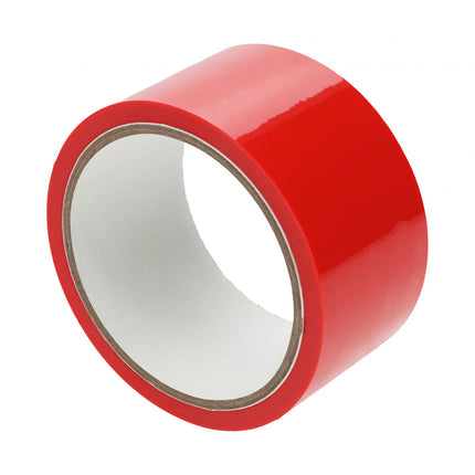 OUCH! PVC Non-Stick Red Bondage Tape - 20 meter length