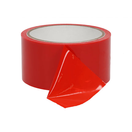 OUCH! PVC Non-Stick Red Bondage Tape - 20 meter length