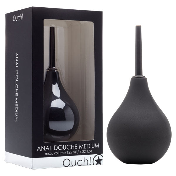 Ouch Anal Douche Medium Black - 125 ml