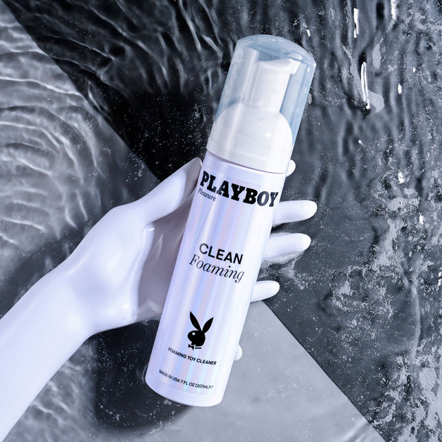 Playboy Pleasure CLEAN FOAMING Toy Cleaner 207ml Bottle