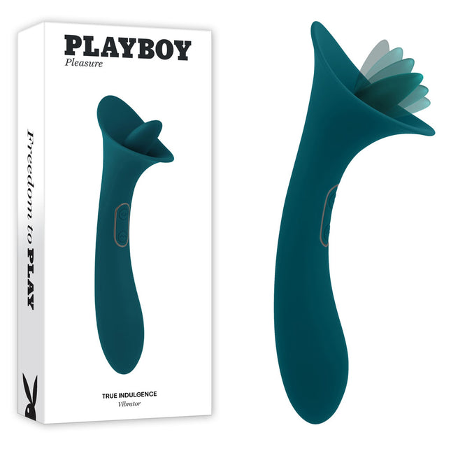 Playboy Pleasure TRUE INDULGENCE Flicking Vibrator with Box
