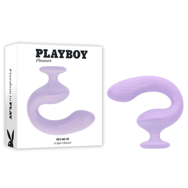Playboy Pleasure REV ME UP Curved G Spot Vibrator with Box