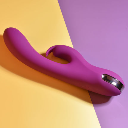 Playboy Pleasure THUMPER Purple Rabbit Vibrator Side View