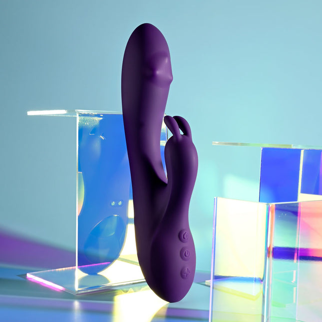 Playboy Pleasure On Repeat Purple Rabbit Vibrator