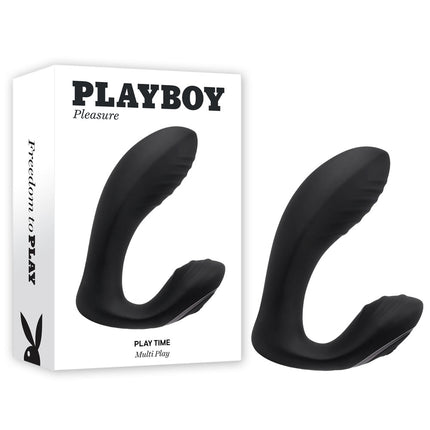 Playboy Pleasure PLAY TIME Black G Spot Vibrator with Box