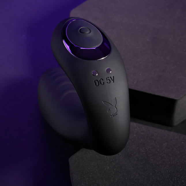 Playboy Pleasure PLAY TIME Black G Spot Vibrator