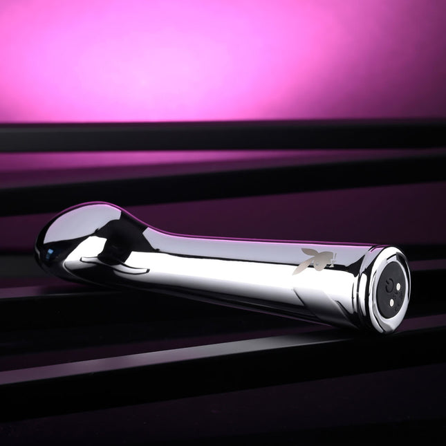 Playboy Pleasure Swoon Chrome Vibrator Rear