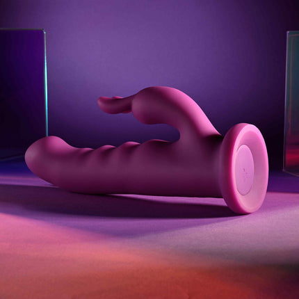 Playboy Pleasure FLUFFLE Purple Rabbit Vibrator
