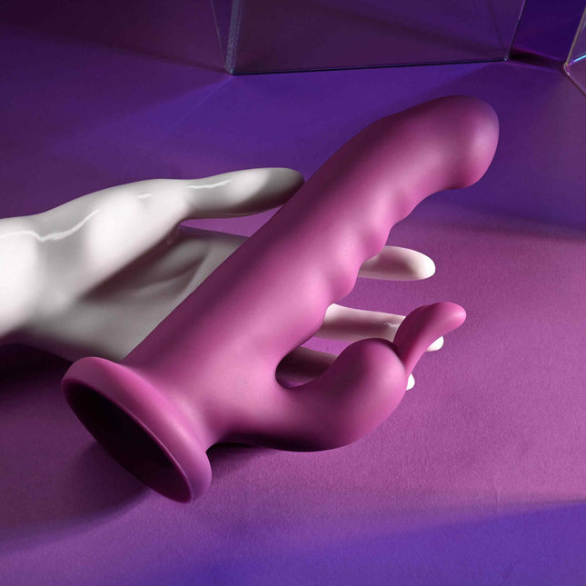 Playboy Pleasure FLUFFLE Purple Rabbit Vibrator