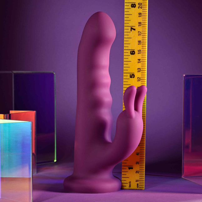 Playboy Pleasure FLUFFLE Purple Rabbit Vibrator