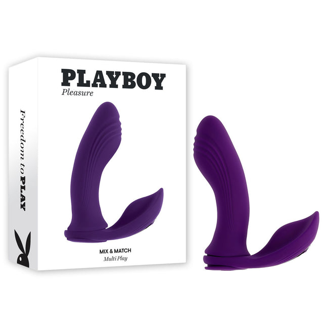 Playboy Pleasure MIX & MATCH Clitoral Vibrator with Box Multi Play
