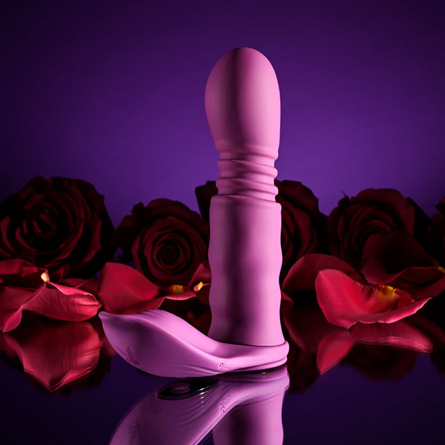 Playboy Pleasure MATCH PLAY Pink Couples Vibrator Side View