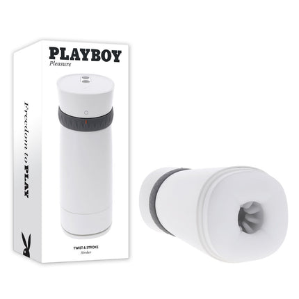 Playboy Pleasure TWIST & STROKE Heating Stroker with Box