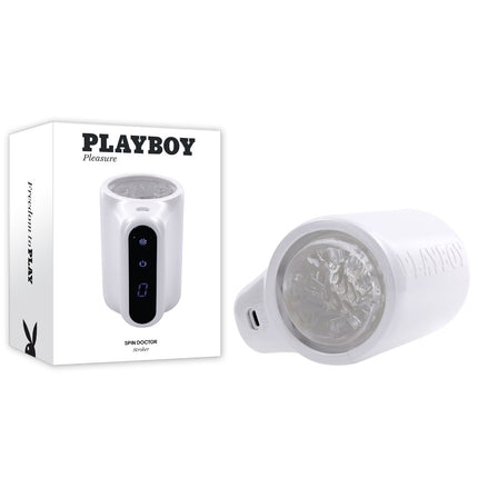 Playboy Pleasure SPIN DOCTOR Vibrating Stroker with Case