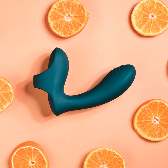 Playboy Pleasure Wrapped Around Your Finger Vibrator Green