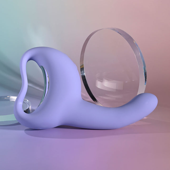 Playboy Pleasure NICE TO MEET YOU Purple Vibrator Side View