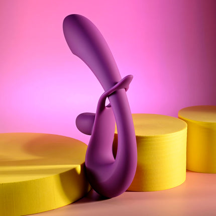 Playboy Pleasure CHA CHA SLIDE Purple Rabbit Vibrator