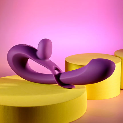 Playboy Pleasure CHA CHA SLIDE Purple Rabbit Vibrator
