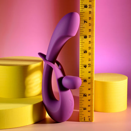 Playboy Pleasure CHA CHA SLIDE Purple Rabbit Vibrator