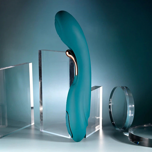 Playboy Pleasure AURELIE Green Vibrator with Internal Flicker