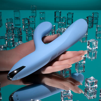 Playboy Pleasure UP AND AWAY Blue Rabbit Vibrator