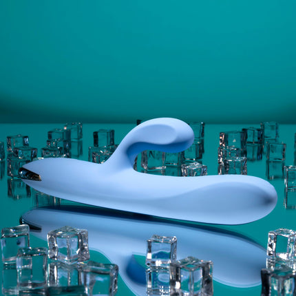 Playboy Pleasure UP AND AWAY Blue Rabbit Vibrator