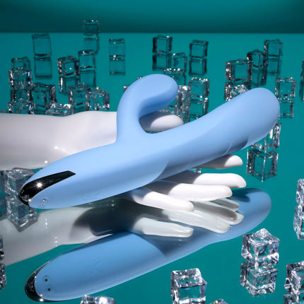 Playboy Pleasure UP AND AWAY Blue Rabbit Vibrator