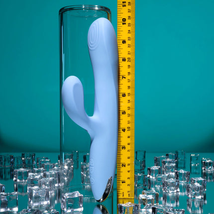 Playboy Pleasure UP AND AWAY Blue Rabbit Vibrator
