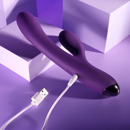 Playboy Pleasure NEW CRUSH Purple Rabbit Vibrator