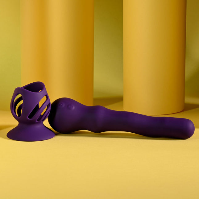 Playboy Pleasure WIGGLE IT - Purple Wiggling Vibrator
