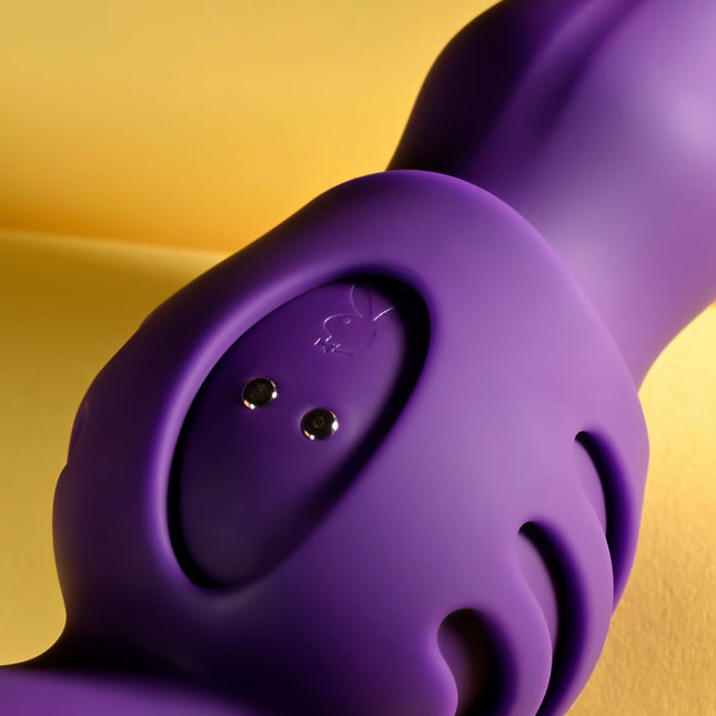 Playboy Pleasure WIGGLE IT - Purple Wiggling Vibrator