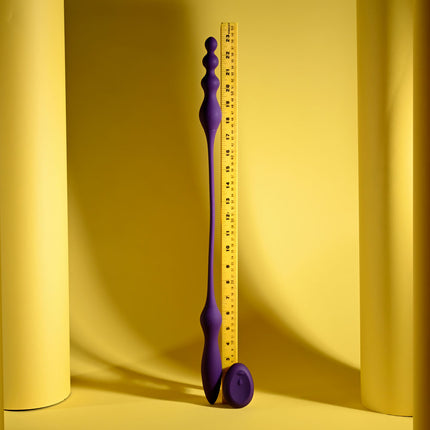 Playboy Pleasure THIS & THAT - Purple 60cm Flexible Dual Ended Vibrator