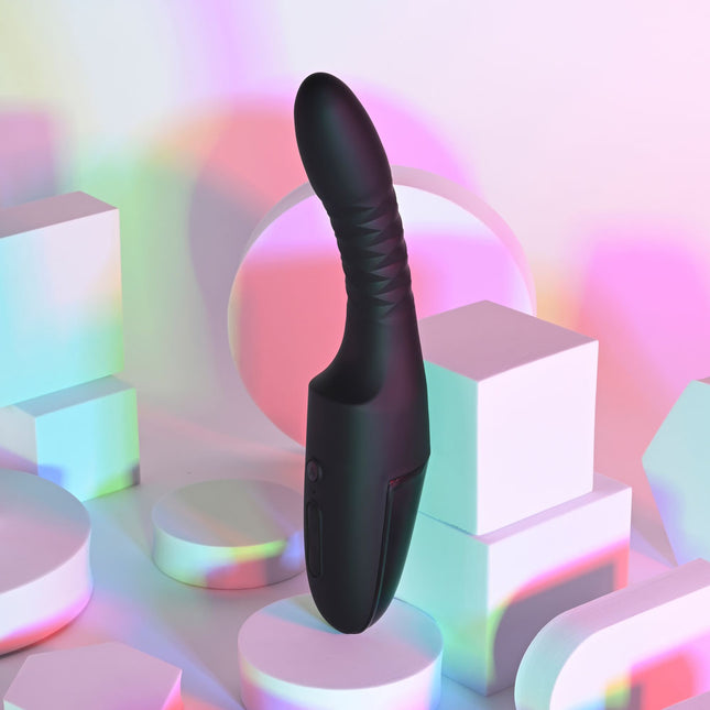 Playboy Pleasure OVERDRIVE Black Thrusting Vibrator