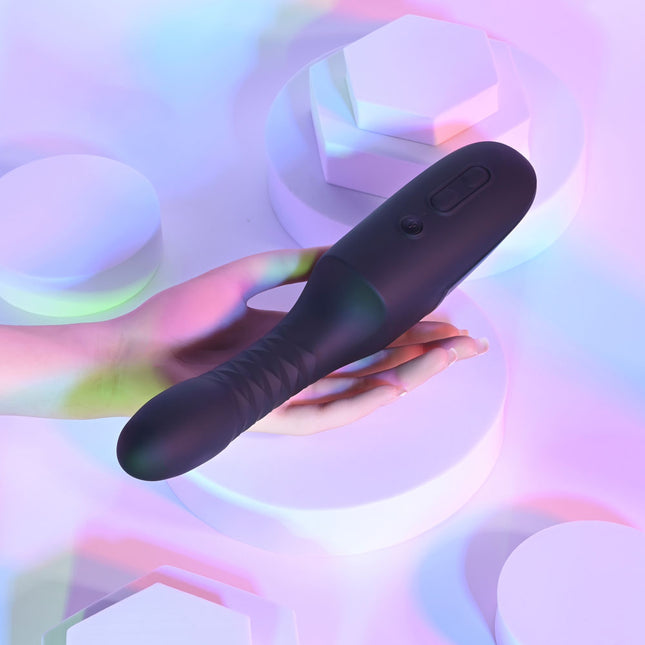 Playboy Pleasure OVERDRIVE Black Thrusting Vibrator