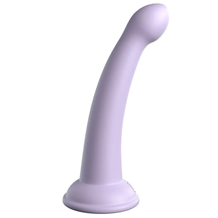 Dillio Platinum Secret Explorer 6 Inch Purple Dildo Side View