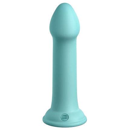 Dillio Platinum Big Hero 6 Inch Teal Dildo Rear View