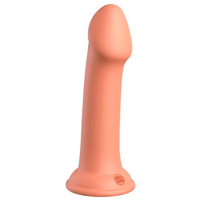 Dillio Platinum Big Hero 6 Inch Peach Dildo Front View