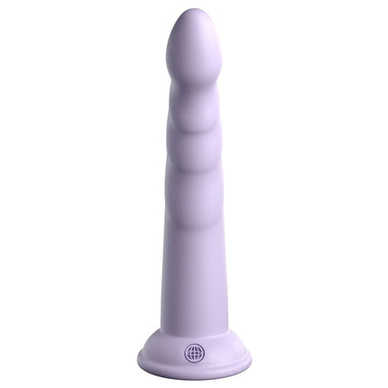 Dillio Platinum Slim Seven 7 Inch Purple Dildo Rear View
