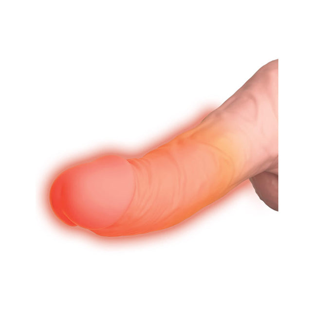 King Cock Plus 6.5'' Thrusting Realistic Dildo with Balls