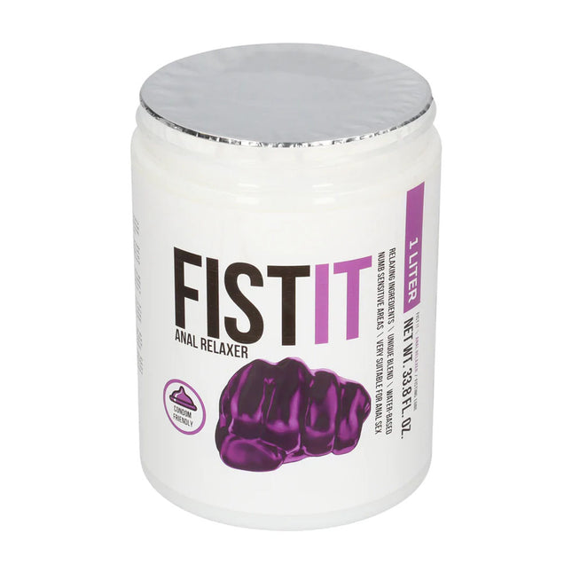 Pharmquests Fist-It Anal Relaxer Water Based Lubricant - 1000ml Tub