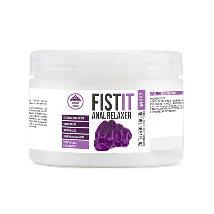 Pharmquests Fist-It Anal Relaxer Water Based Lubricant - 500 ml Tub