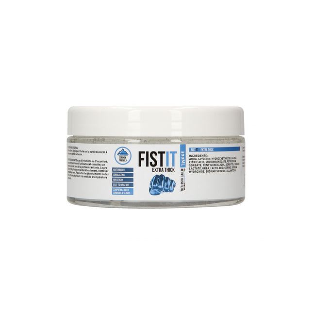 PHARMQUESTS Fist-It Extra Thick Water Based Lubricant - 300 ml Tub