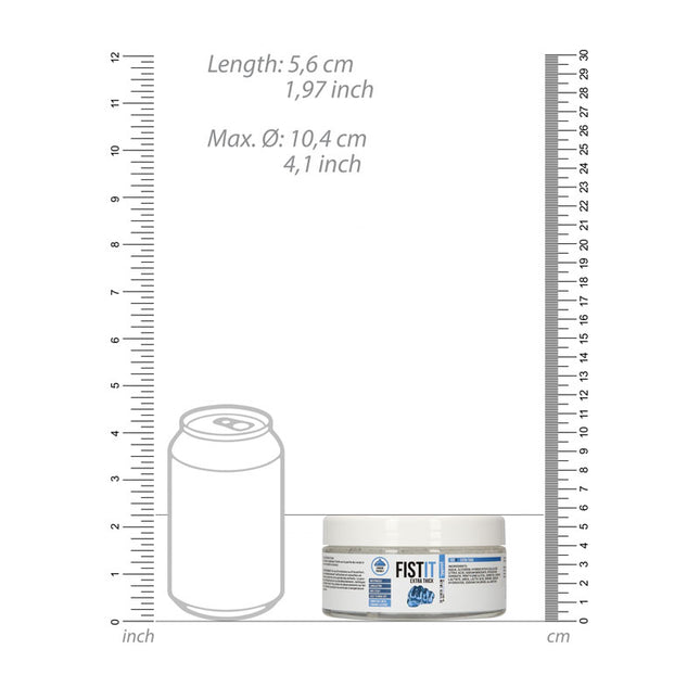 PHARMQUESTS Fist-It Extra Thick Water Based Lubricant - 300 ml Tub
