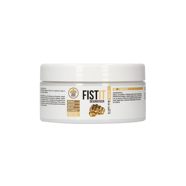 PHARMQUESTS Fist-It Water Based Numbing Lubricant - 300 ml Tub