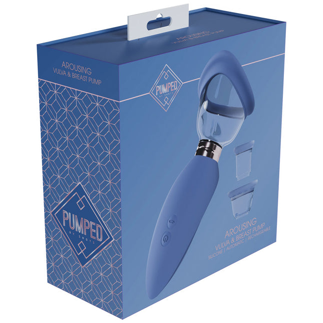 PUMPED Arousing Auto Ladies Pump - Blue