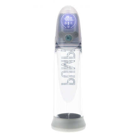 PUMPED Aqua-Pro Grey/Clear AI-Enabled Submersible Auto Penis Pump