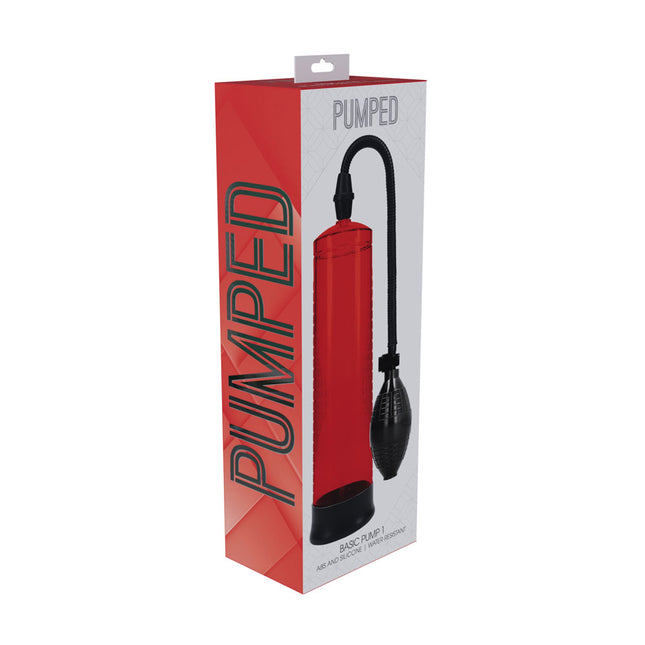 PUMPED Basic Pump 1 - Red Penis Pump