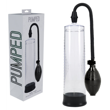 PUMPED Basic Pump 1 - Transparent Clear Penis Pump